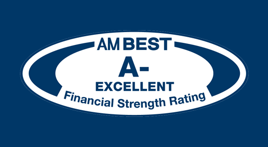 AM Best A- (Excellent) Financial Strength Rating
